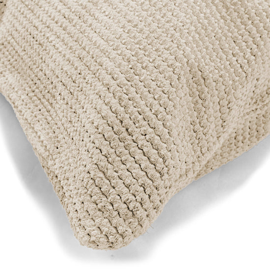Langwerpige Kussen 35 x 50cm - Pompom Crème 02