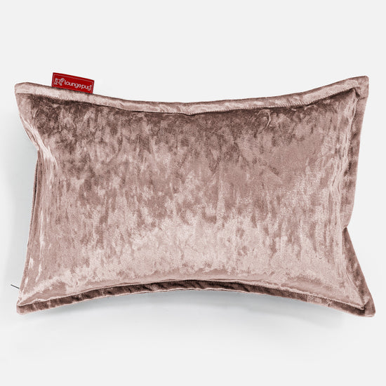 Langwerpige Kussen 35 x 50cm - Vintage Fluwelen Truffle 01