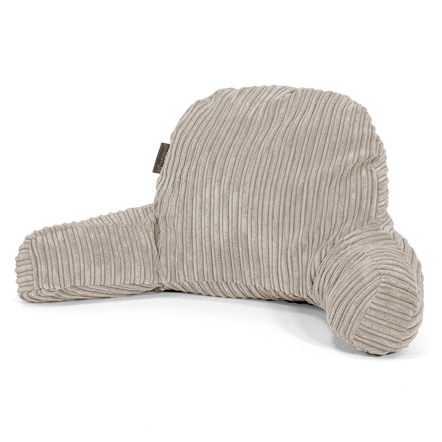 Leeskussen met Hoge Rugsteun - Corduroy Mink 01