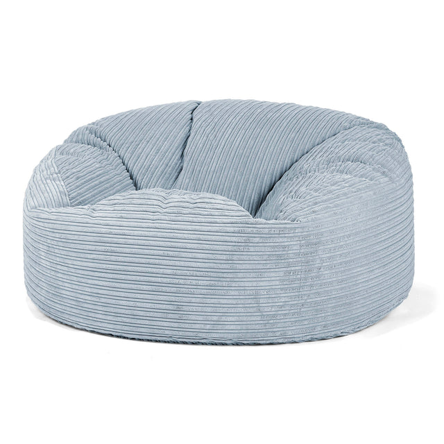 Mammoet Zitzak Bank - Corduroy Baby Blauw 01