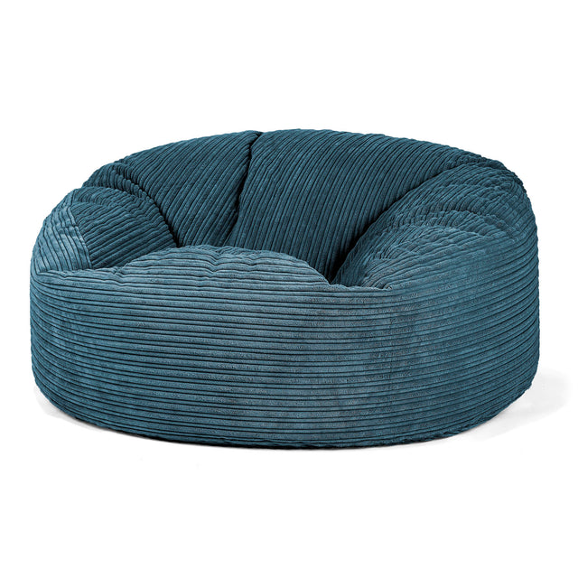 Mammoet Zitzak Bank - Corduroy Marineblauw 01