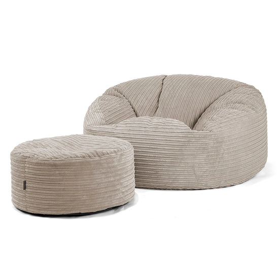 Mammoet Zitzak Bank - Corduroy Mink 04