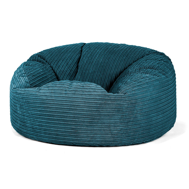 Mammoet Zitzak Bank - Corduroy Teal 01
