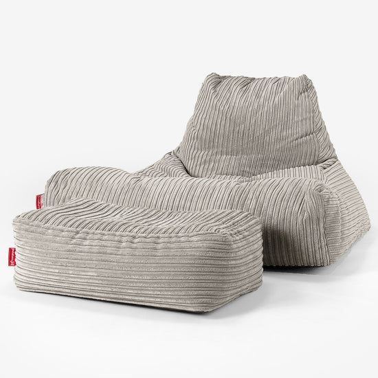 Mega-stoel Zitzak - Corduroy Mink 02