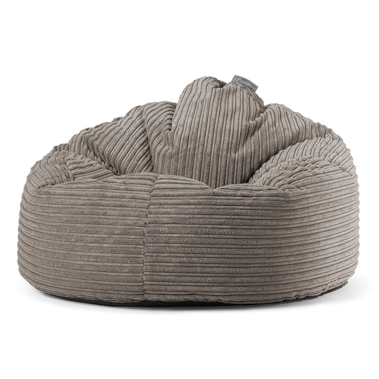 Archi Zitzak - Corduroy Graphite Grijs 01