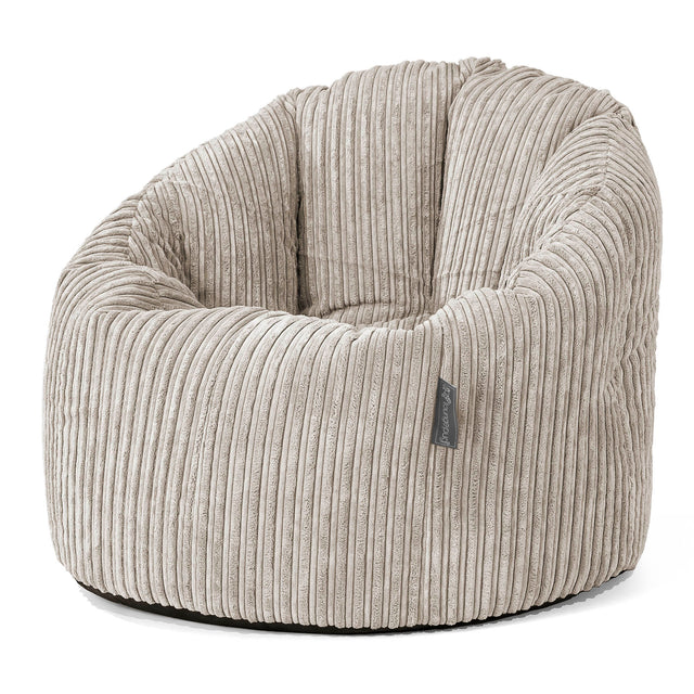 Omhelzing Zitzak Stoel - Corduroy Mink 01