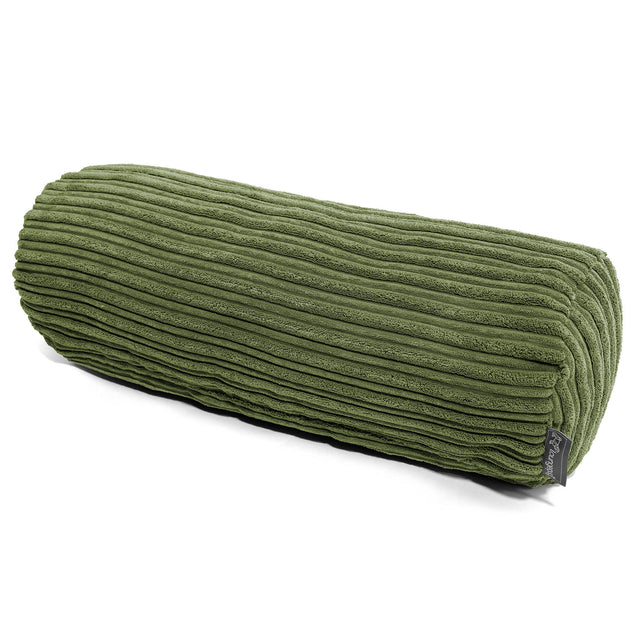 Rolkussenhoes 20 x 55cm - Corduroy Bosgroen 01