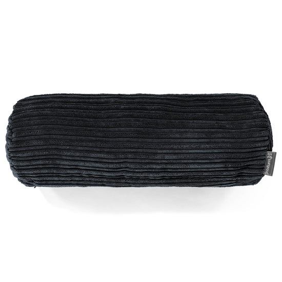 Rolkussen 20 x 55cm - Corduroy Zwart 02