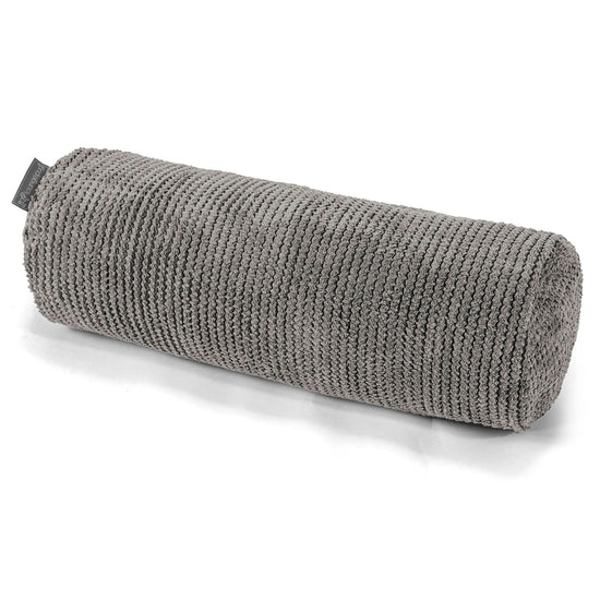 Rolkussen 20 x 55cm - Pompom Antraciet 01
