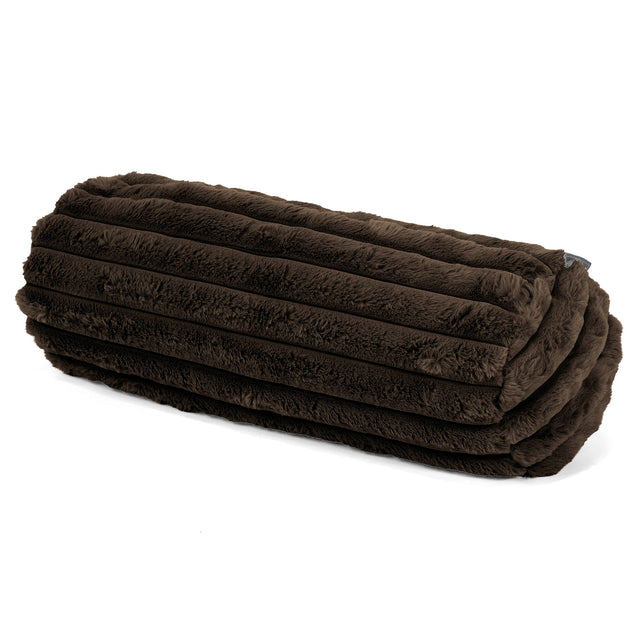 Rolkussenhoes 20 x 55cm - Ultra Pluche Corduroy Sabel 01