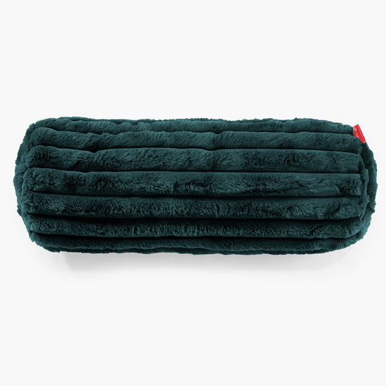 Rolkussenhoes 20 x 55cm - Ultra Pluche Corduroy Teal 02