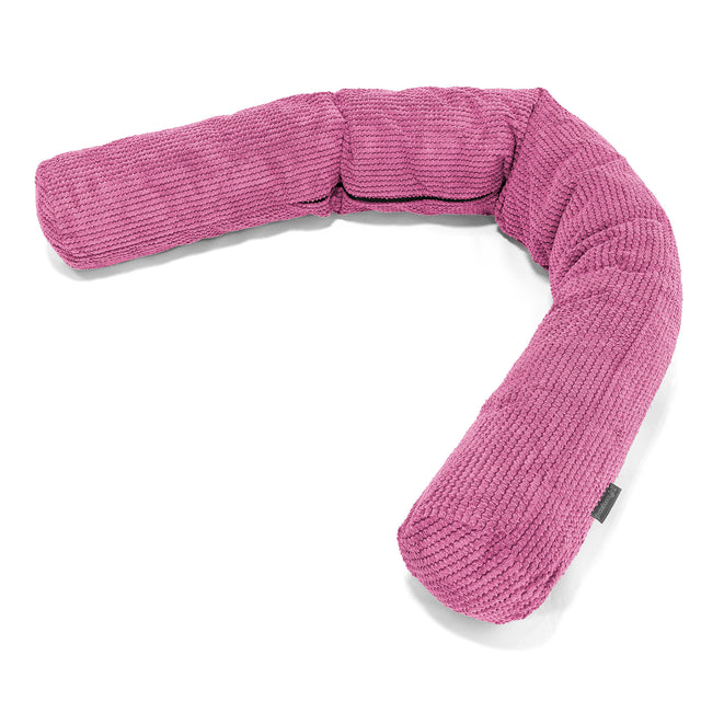 Rolkussen XL - Pompom Roze 01