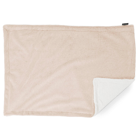 Sherpa-sprei / Deken - Nepkonijnenbont Wit 03
