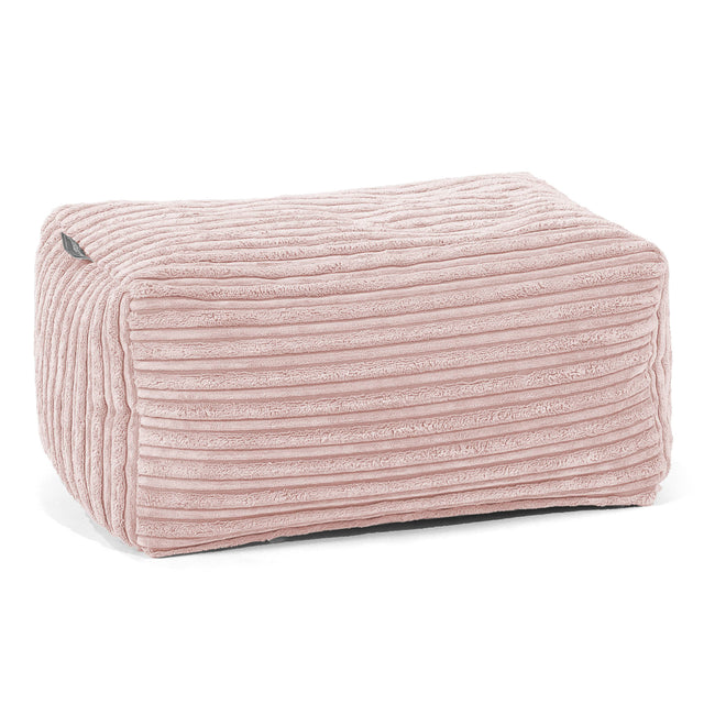Voetenbank Poef - Corduroy Blozen Roze 01