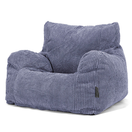 Zitbankfauteuil voor Tieners 6-14 jaar oud - Pompom Paars 02