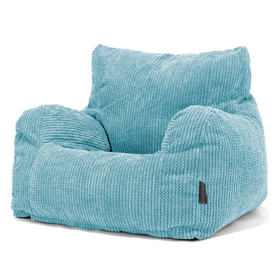 Zitbankfauteuil voor Tieners 6-14 jaar oud - Pompom Petrol 02