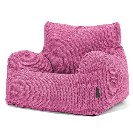 Zitbankfauteuil voor Tieners 6-14 jaar oud - Pompom Roze 02
