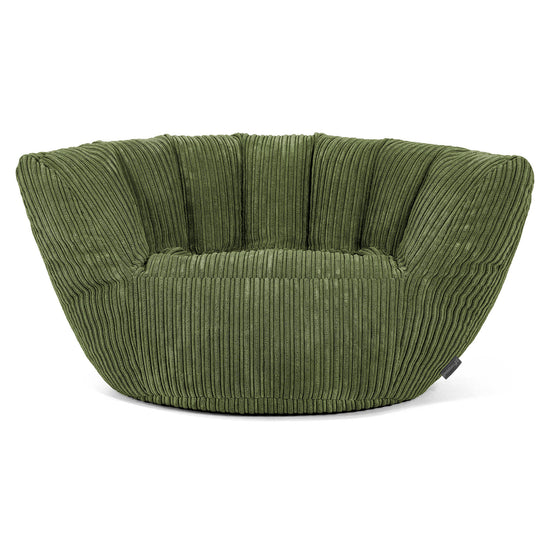 Zitzak Charles Vintish - Corduroy Bosgroen 01