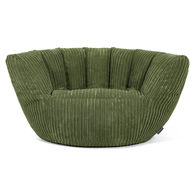Zitzak Charles Vintish - Corduroy Bosgroen 01