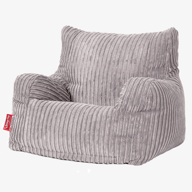 Josephine Zitzak Fauteuil - Corduroy Zilvergrijs 01