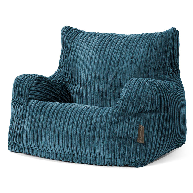 Josephine Zitzak Fauteuil - Corduroy Marineblauw 01