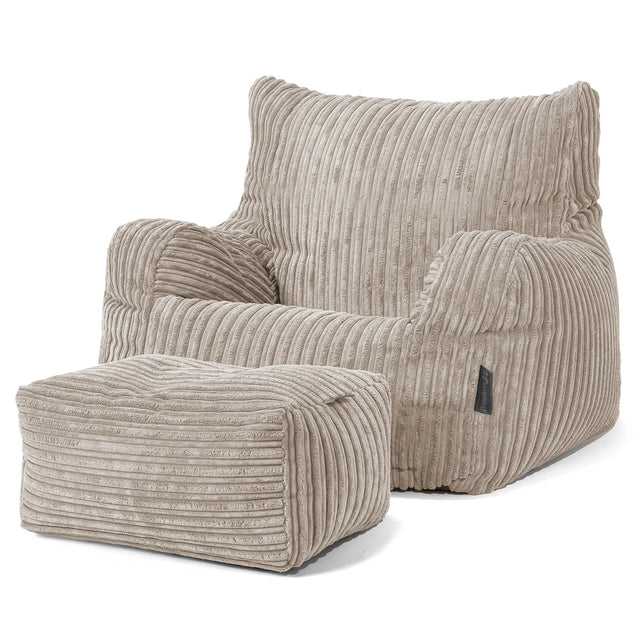 Josephine Zitzak Fauteuil - Corduroy Mink 02