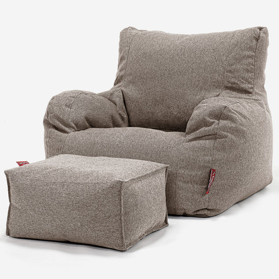 Zitzak Fauteuil - Interalli Wol Biscuit 02