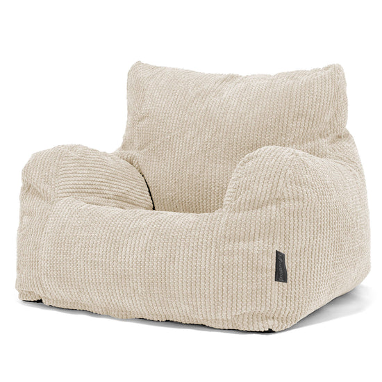 Zitzak Fauteuil - Pompom Crème 01