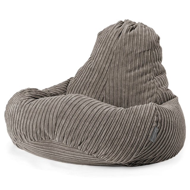 Gamezitzakstoel Ultra Lux - Corduroy Graphite Grijs 01