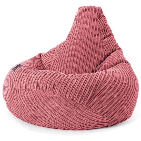 Zitzak Gaming Stoel - Corduroy Koraal 02