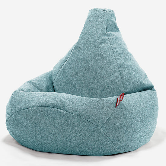 Zitzak Gaming Stoel - Interalli Wol Aqua 02