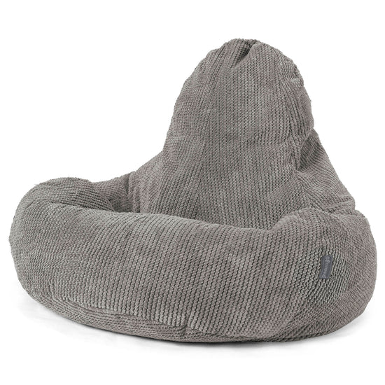 Gamezitzakstoel Ultra Lux - Pompom Antraciet 01