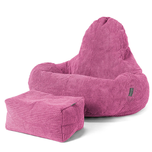 Gamezitzakstoel Ultra Lux - Pompom Roze 02