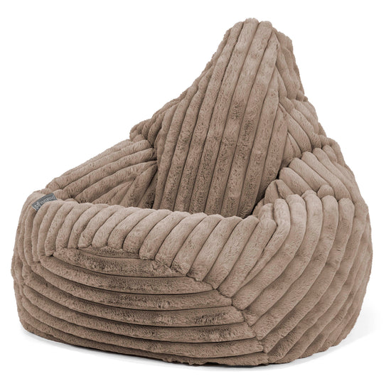 Zitzak Gaming Stoel - Ultra Pluche Corduroy Mink 02