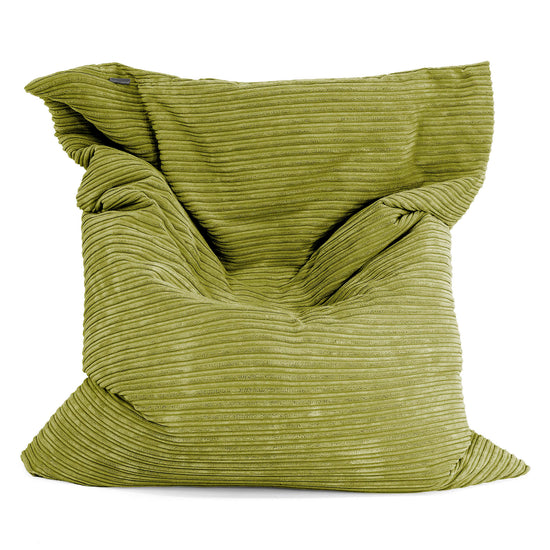Zitzak Vloerkussen XL - Corduroy Limoengroen 02