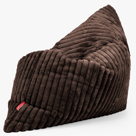 Zitzak Vloerkussen XL - Ultra Pluche Corduroy Sabel 02