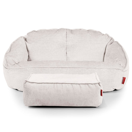 Zitzakbank Bubble - Chenille Crème 02