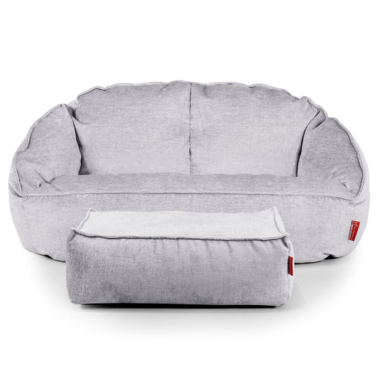 Zitzakbank Bubble - Chenille Grijs 02