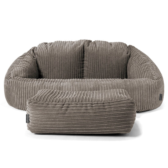 Zitzakbank Bubble - Corduroy Graphite Grijs 02