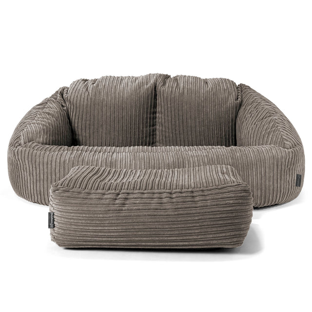 Zitzakbank Bubble - Corduroy Graphite Grijs 02