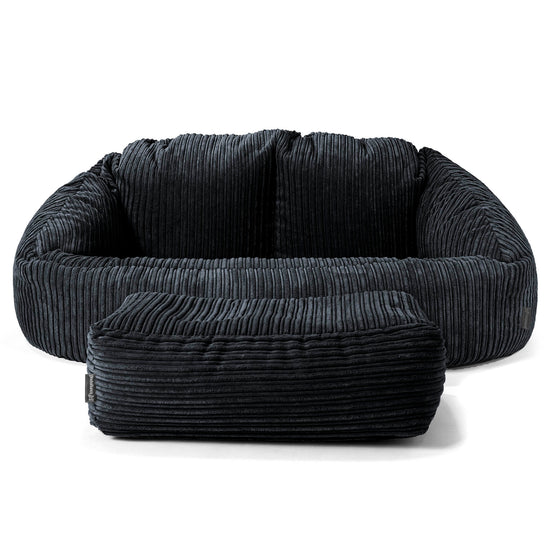 Zitzakbank Bubble - Corduroy Zwart 02