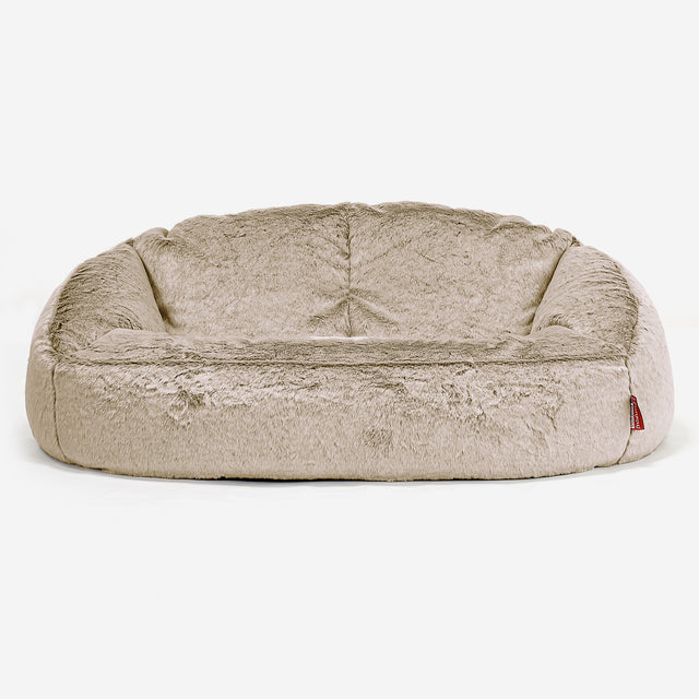 Zitzakbank Bubble - Nepkonijnenbont Goudbruin 01