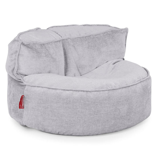 Zitzakbank Chloe - Chenille Grijs 01