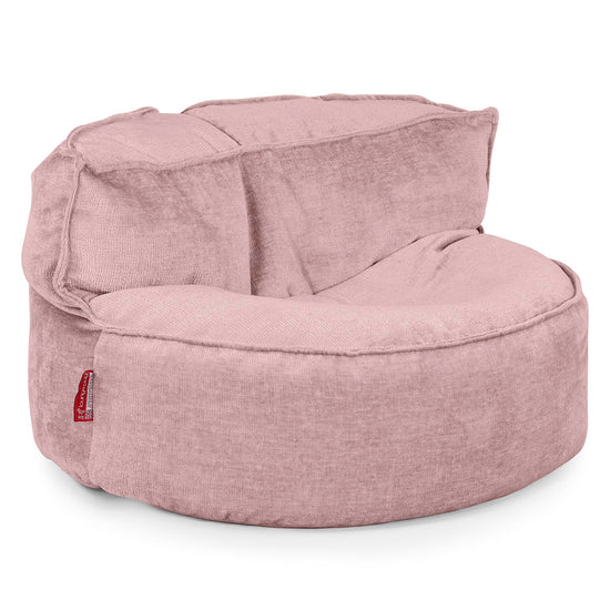 Zitzakbank Chloe - Chenille Roze 01