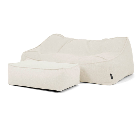 Zitzakbank Sloucher - Boucle Ivoor_02