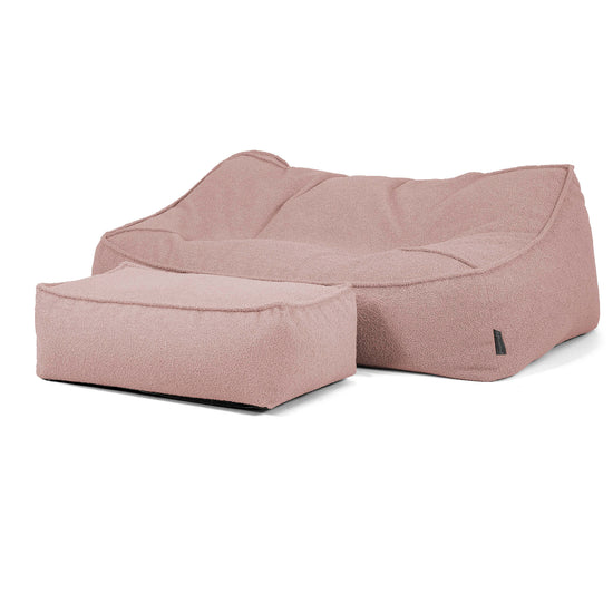 Zitzakbank Sloucher - Boucle Roze_02
