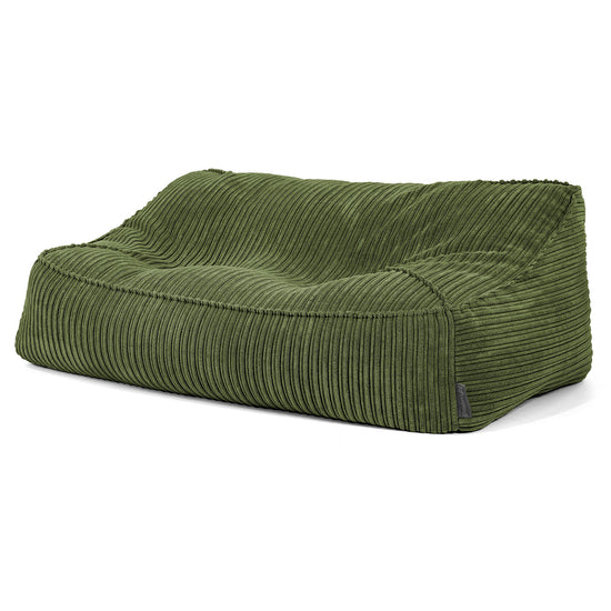 Zitzakbank Sloucher - Corduroy Bosgroen 02