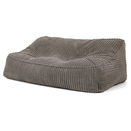 Zitzakbank Sloucher - Corduroy Graphite Grijs 02
