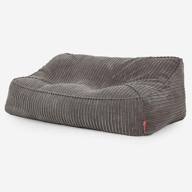 Zitzakbank Sloucher - Corduroy Graphite Grijs 03