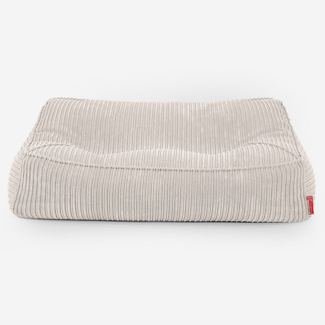 Zitzakbank Sloucher - Corduroy Ivoor 01